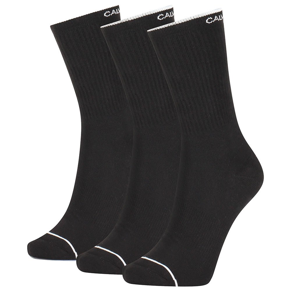 Socks Calvin Klein Crew Athleisure Rylie Socks 3 Pairs Black