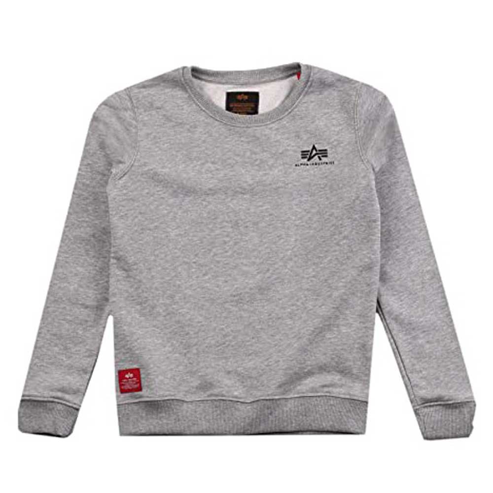 Boy Alpha Industries Basic Sweatshirt Grey