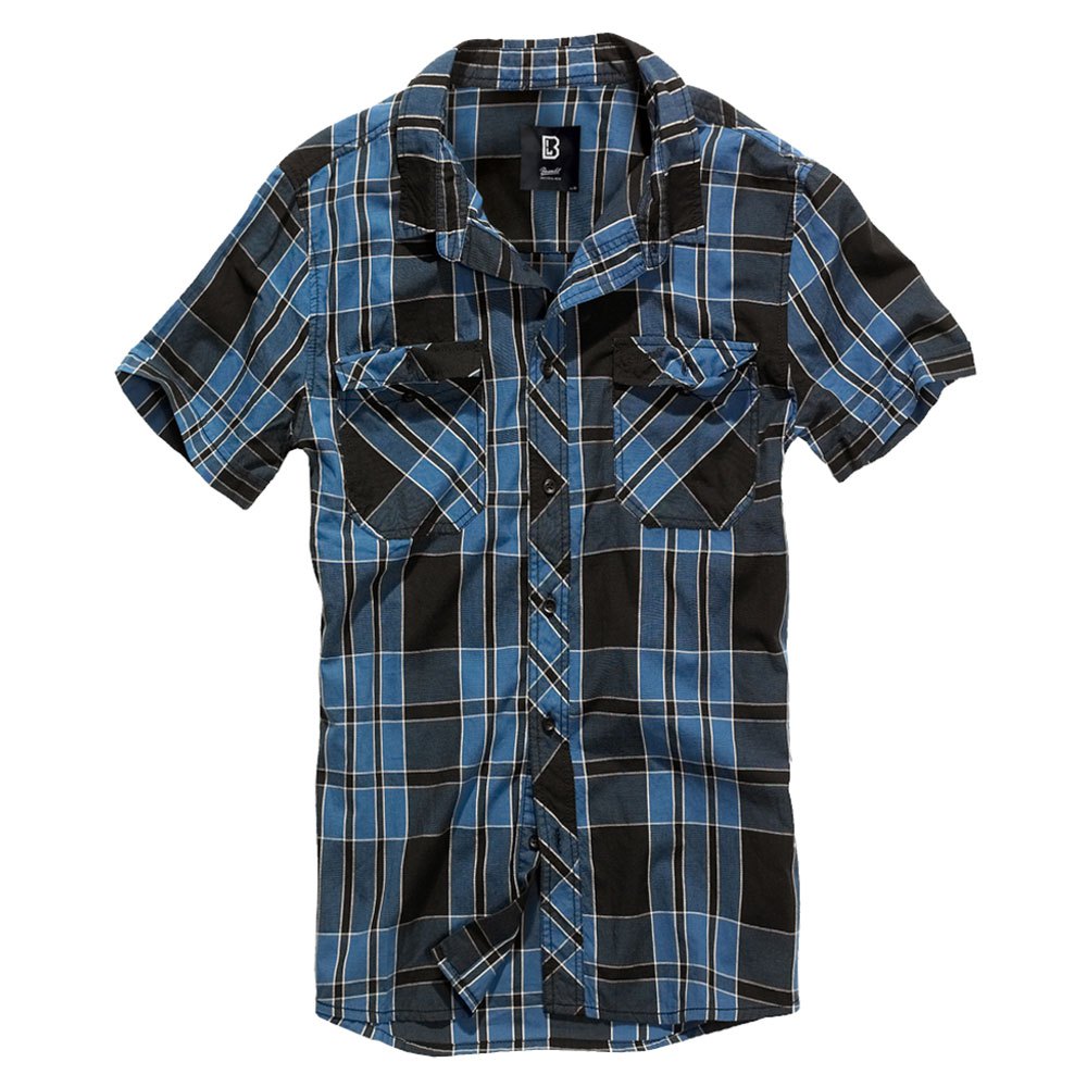 Clothing Brandit Roadstar Short Sleeve Shirt Blue
