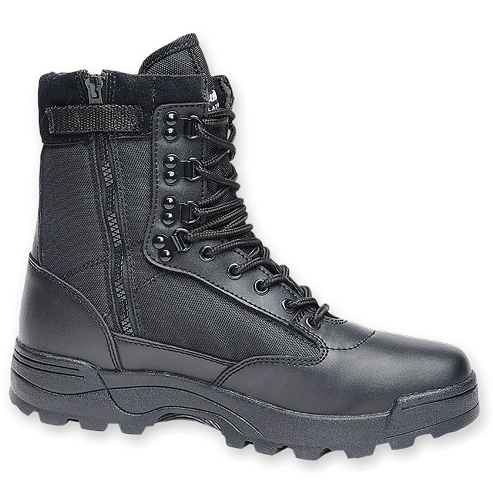 Boots And Booties Brandit Tactical Zipper Hiking Boots Black
