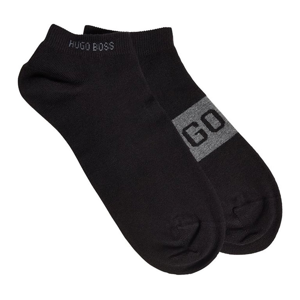 Socks BOSS AS Logo Socks 2 Pairs Black