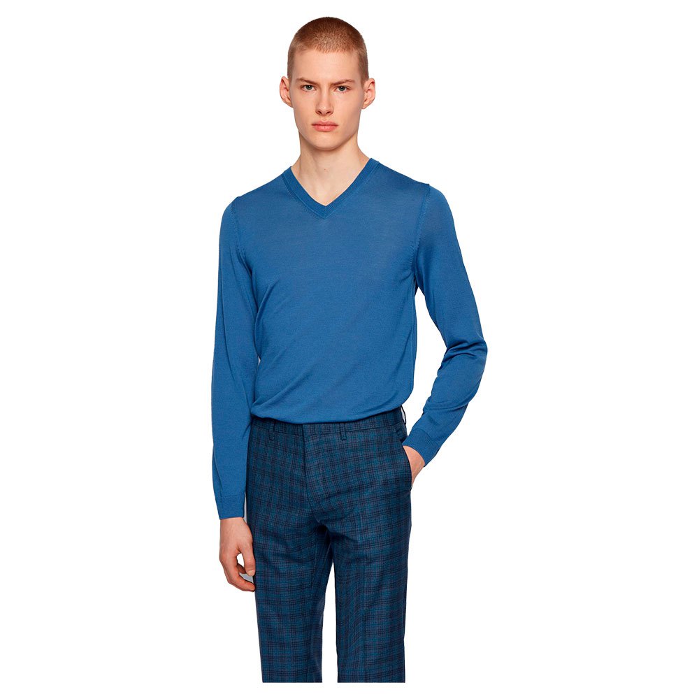 Men BOSS Melba-P Sweater Blue