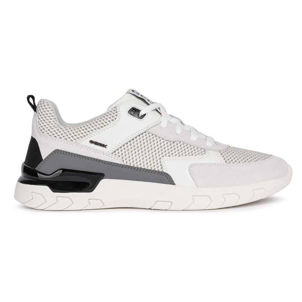 Homme Geox Formateurs Grecale White / Off White