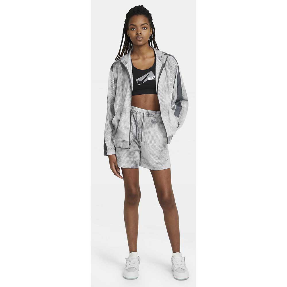 Femme Nike Veste Sportswear Icon Clash Smoke Grey / Iron Grey