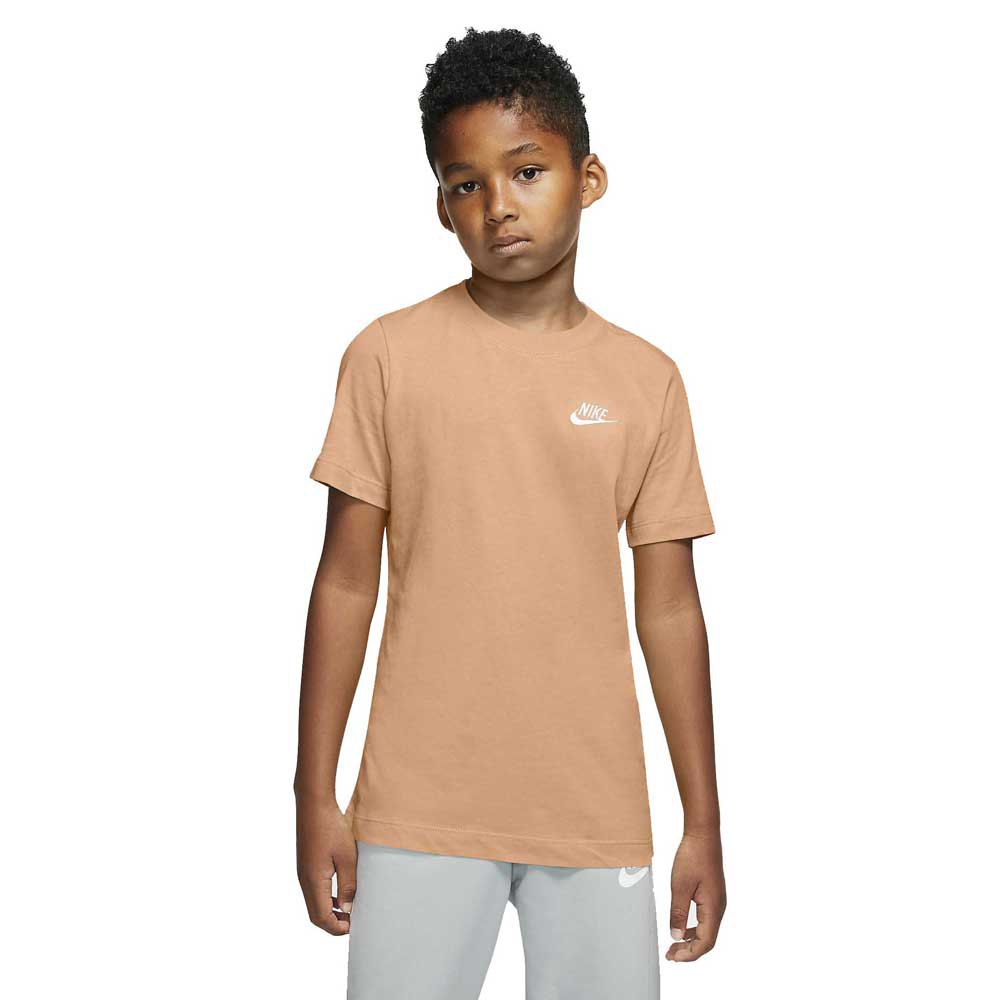 Boy Nike Sportswear Short Sleeve T-Shirt Orange