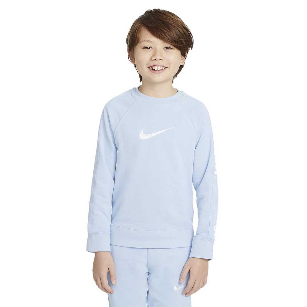 Clothing Nike Sportswear Swoosh Crew Long Sleeve T-Shirt Blue