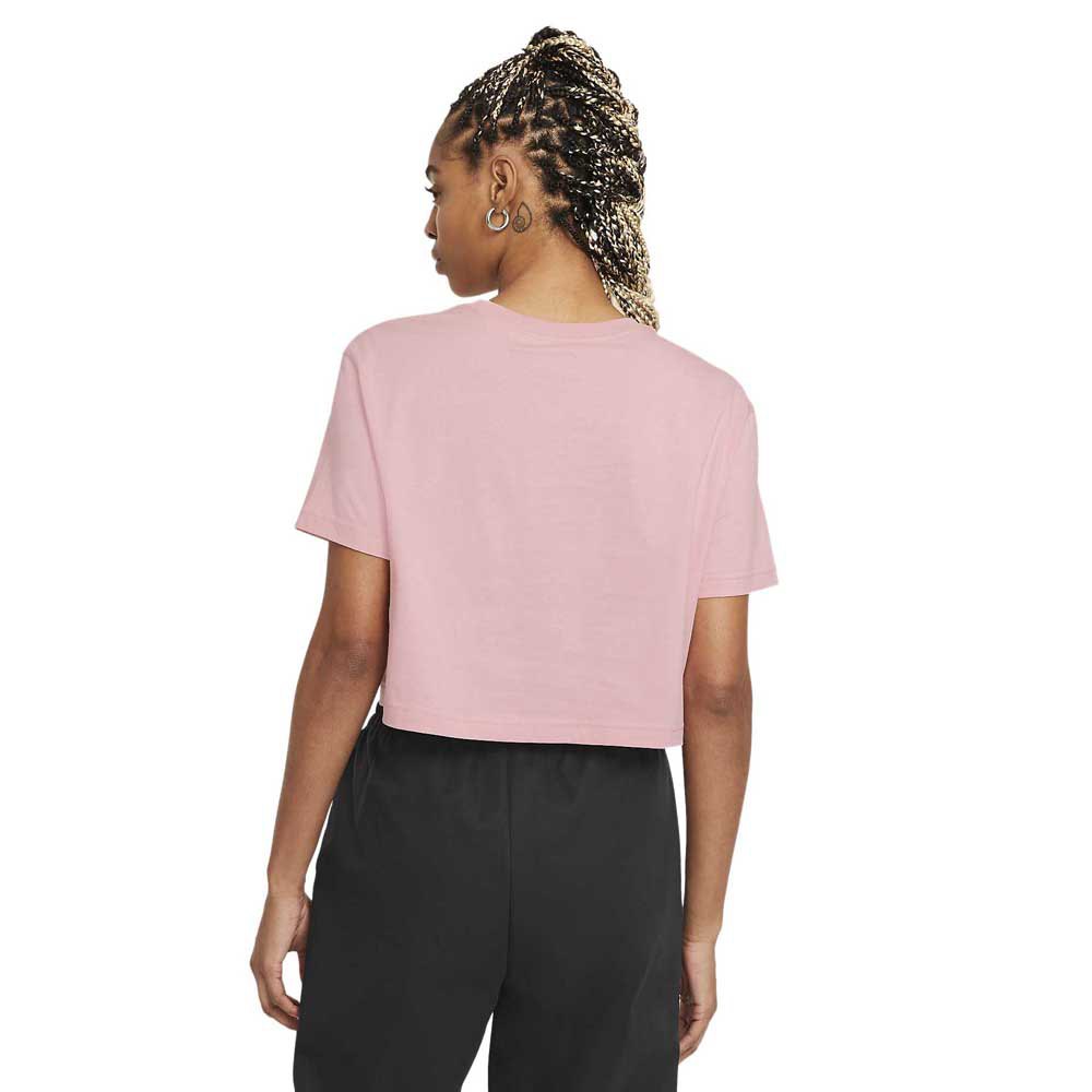 Clothing Nike Sportswear Essential Cropped Short Sleeve T-Shirt Pink