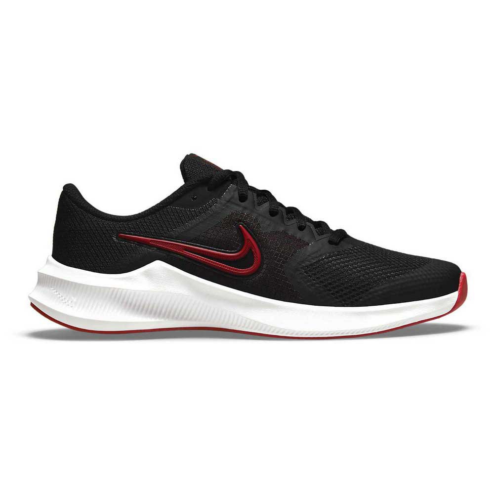 Enfant Nike Formateurs Downshifter 11 GS Black / University Red / Dark Smoke Grey / White