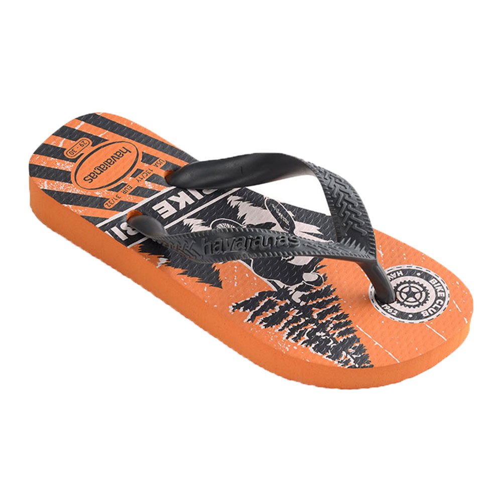Kid Havaianas Athletic Flip Flops Orange