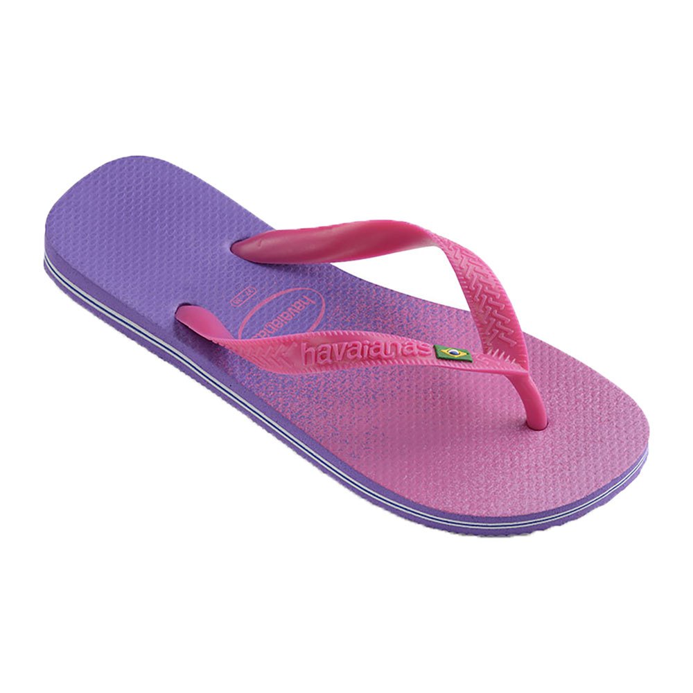 Shoes Havaianas Brasil Fresh Flip Flops Purple