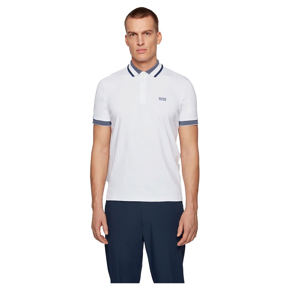 Polo shirts BOSS Paddy 1 Short Sleeve Polo Shirt White