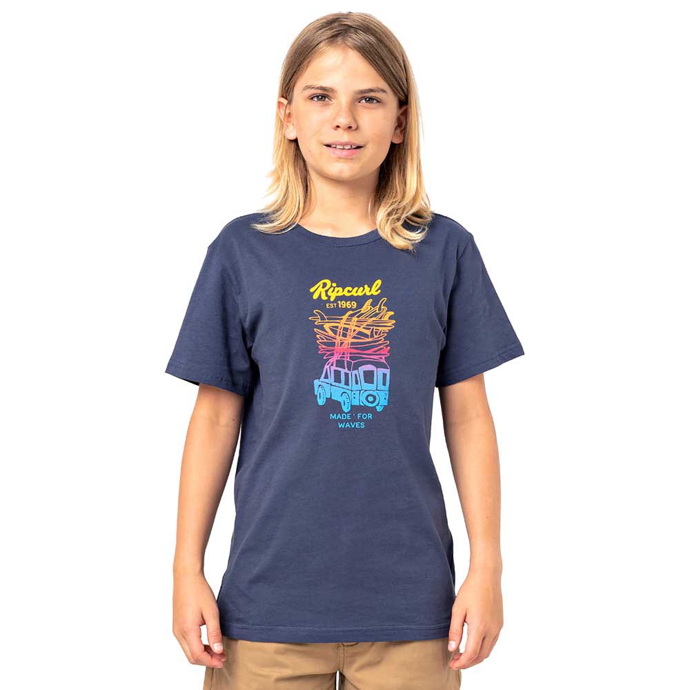 T-shirts Rip Curl Truckito Short Sleeve T-Shirt Blue