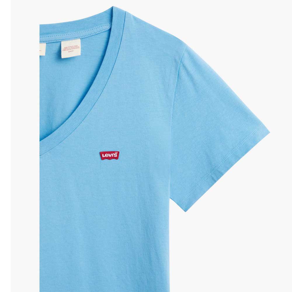 T-shirts Levi´s® The Perfect V Neck Short Sleeve T-Shirt Blue