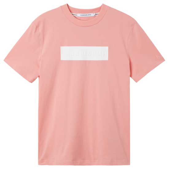 T-shirts Calvin Klein T-shirt à Manches Courtes Hero Logo Soft Berry / Bright White