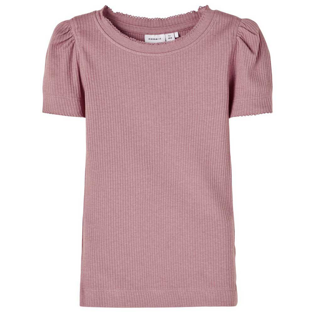 Clothing Name It Kabexi Slim Short Sleeve T-Shirt Pink