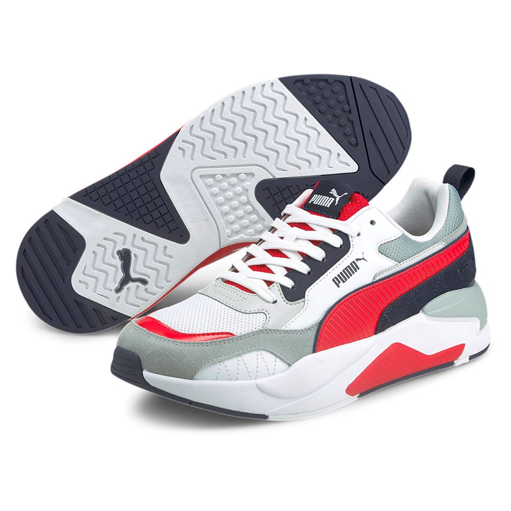Chaussures Puma X-Ray 2 Square SD Puma White / High Risk Red / Peacoat