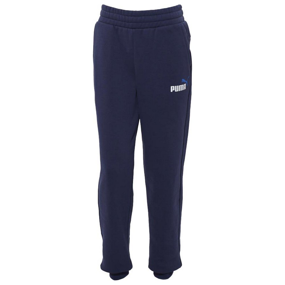 Boy Puma Essential+2 Col Logo Pants Blue