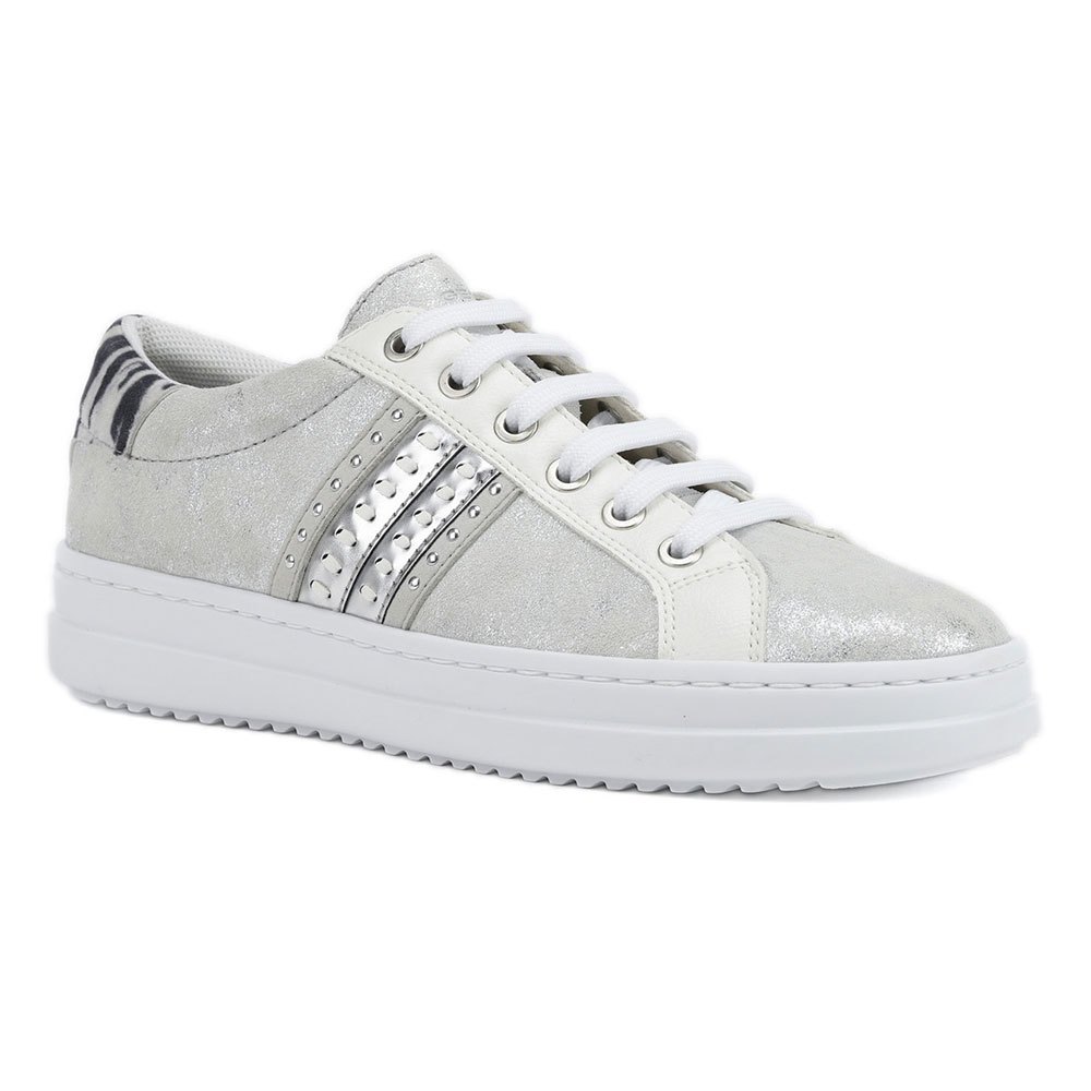 Chaussures Geox Formateurs Pontoise Silver