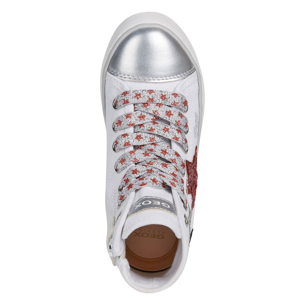 Chaussures Geox Formateurs Ciak White / Silver