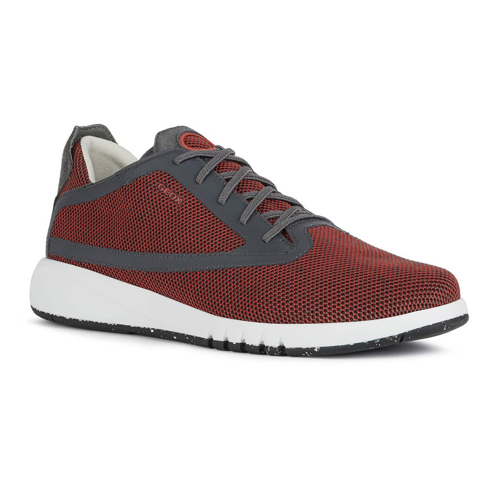 Shoes Geox Aerantis Trainers Red