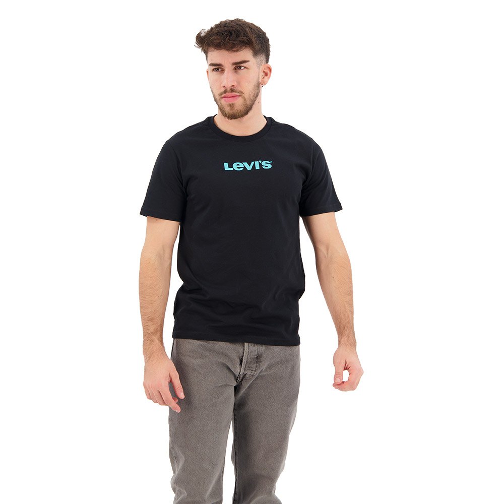 T-shirts Levi´s® Unisex Housemark Graphic Short Sleeve T-Shirt Black