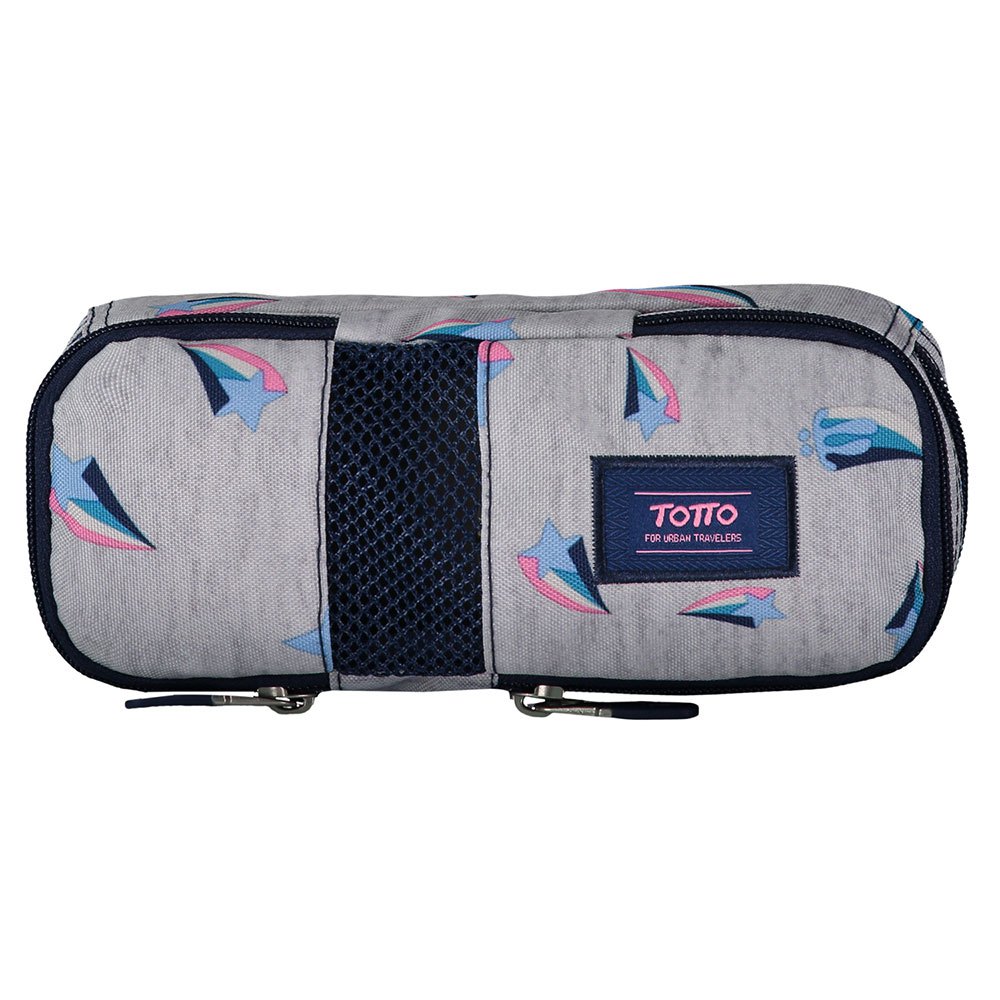 Suitcases And Bags Totto Pidal Pencil Case Grey