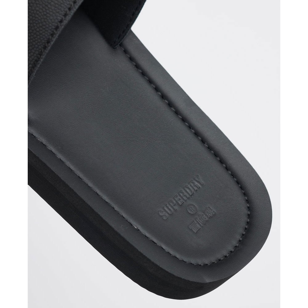 Chaussures Superdry Tongs Premium Slim 2 Strap Black