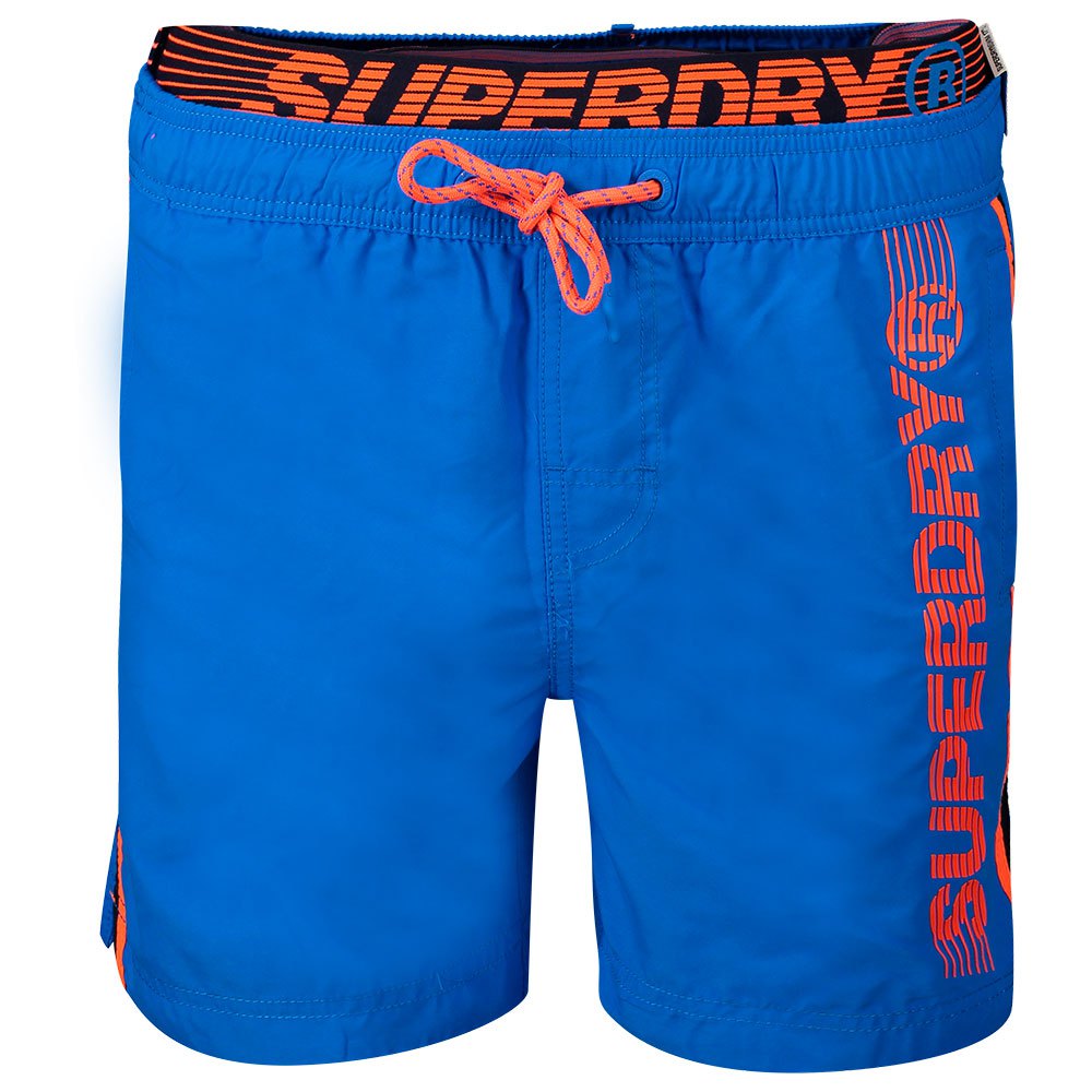 Swimwear Superdry State Volley Swimsuit Blue