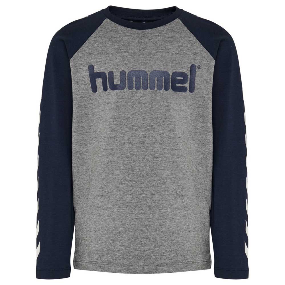 Clothing Hummel Boys Long Sleeve T-Shirt Black