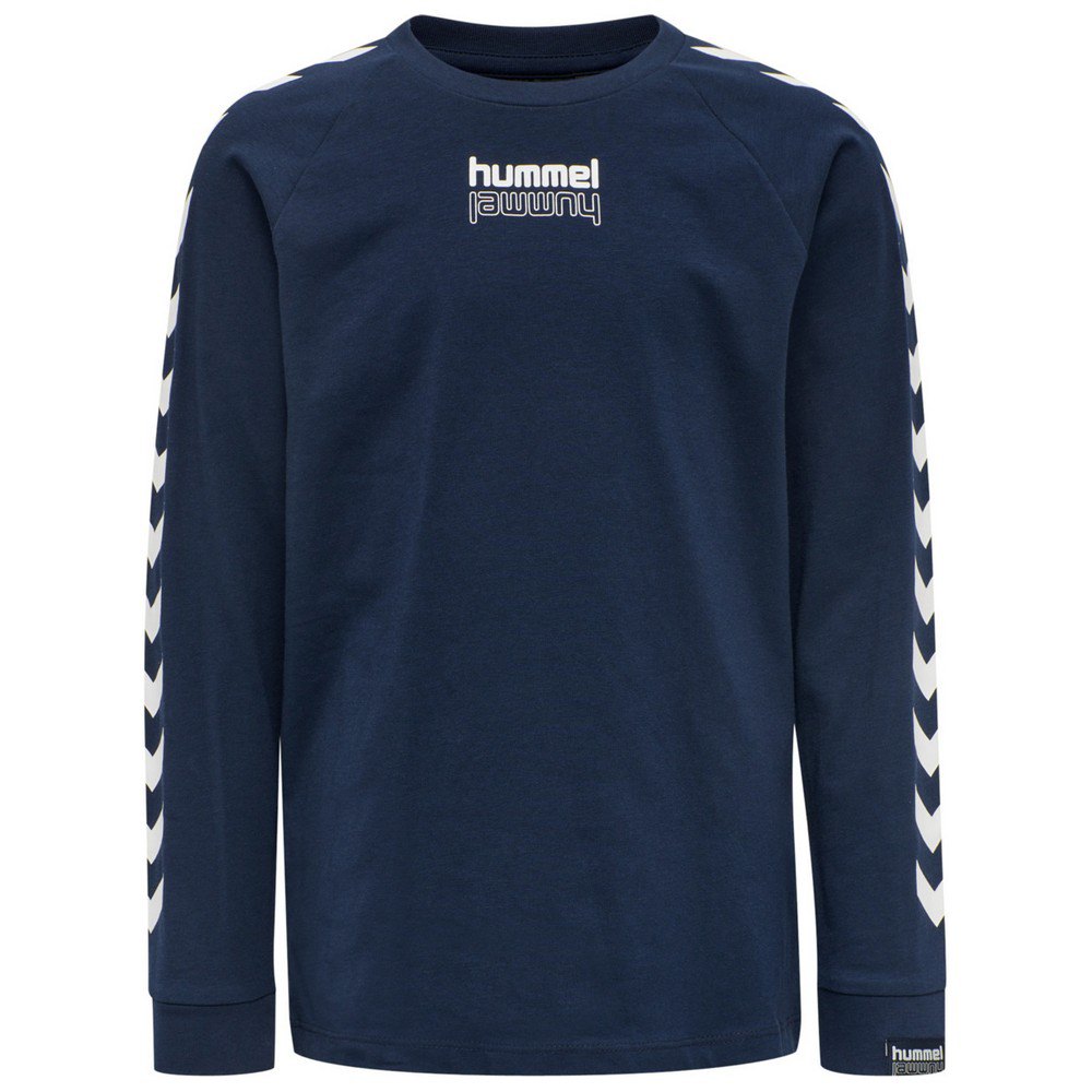 T-shirts Hummel Seb Long Sleeve T-Shirt Blue