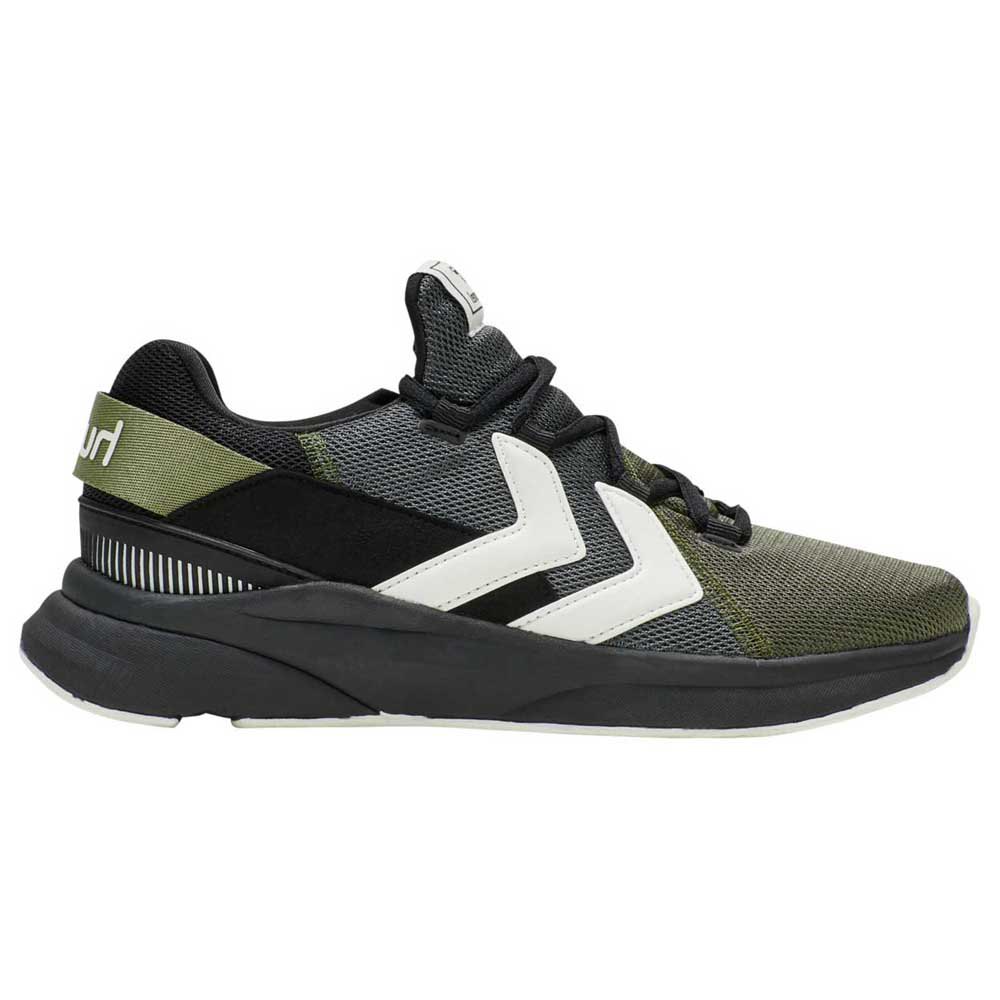 Enfant Hummel Des Chaussures Reach 300 Recycled Black/Covert Green