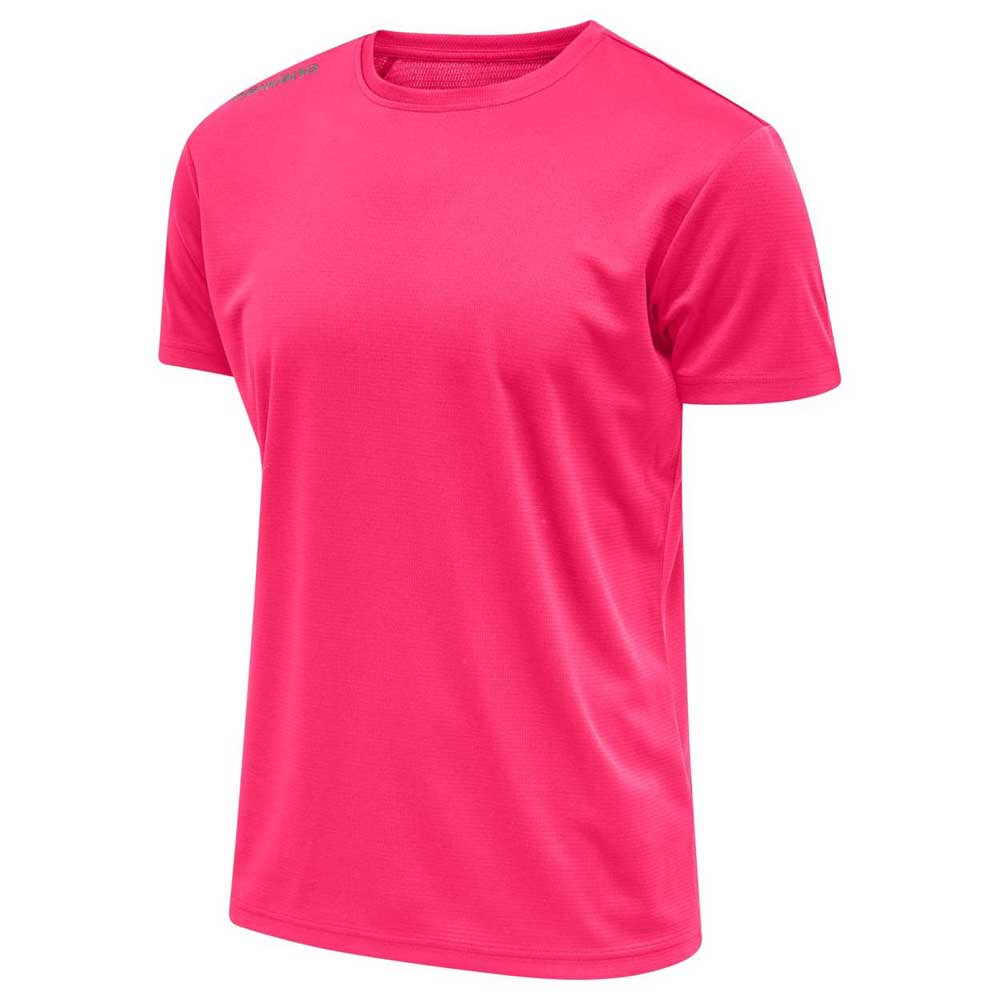 Girl Hummel Kids Core Functional Short Sleeve T-Shirt Pink