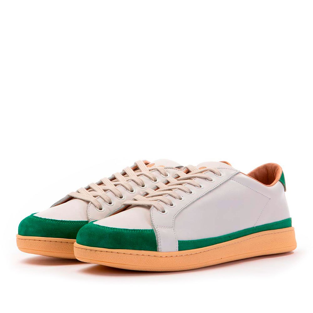 Baskets Pantofola D Oro Formateurs Gold Low White / Green