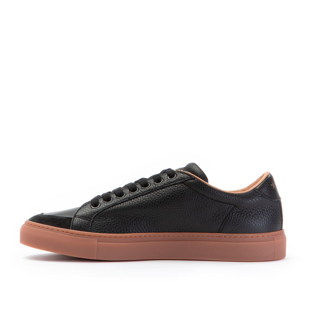 Chaussures Pantofola D Oro Formateurs Top Spin Low Suede Black