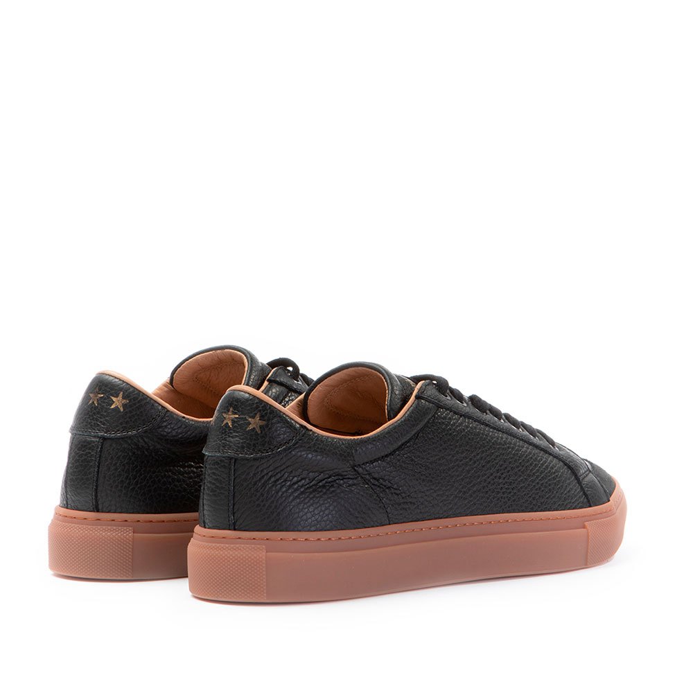 Chaussures Pantofola D Oro Formateurs Top Spin Low Suede Black