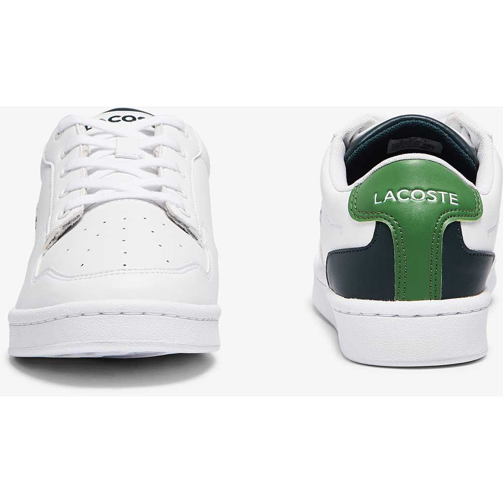 Chaussures Lacoste Formateurs Masters Cup Junior White / Dark Green