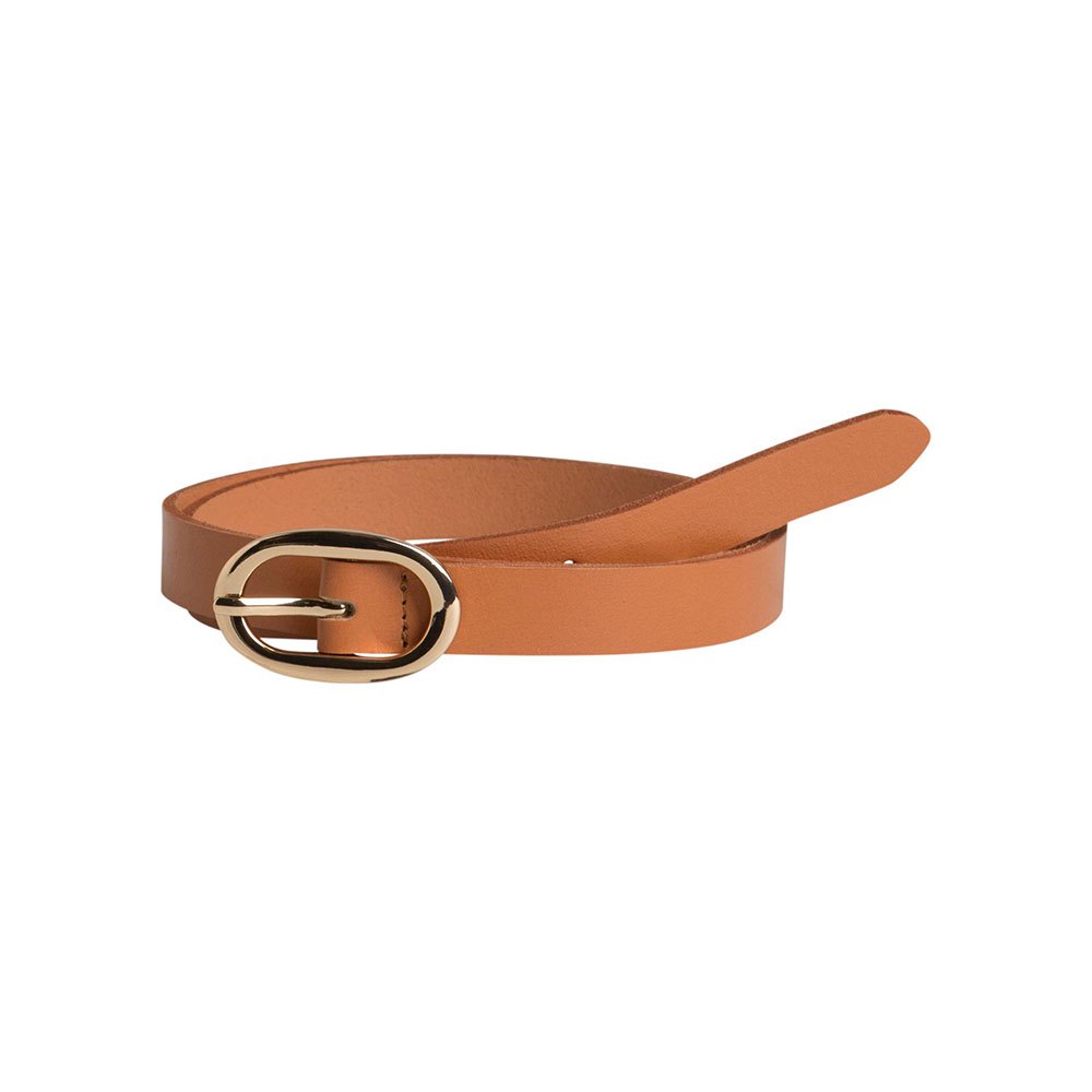 Women Pieces Ana Leather Belt Brown