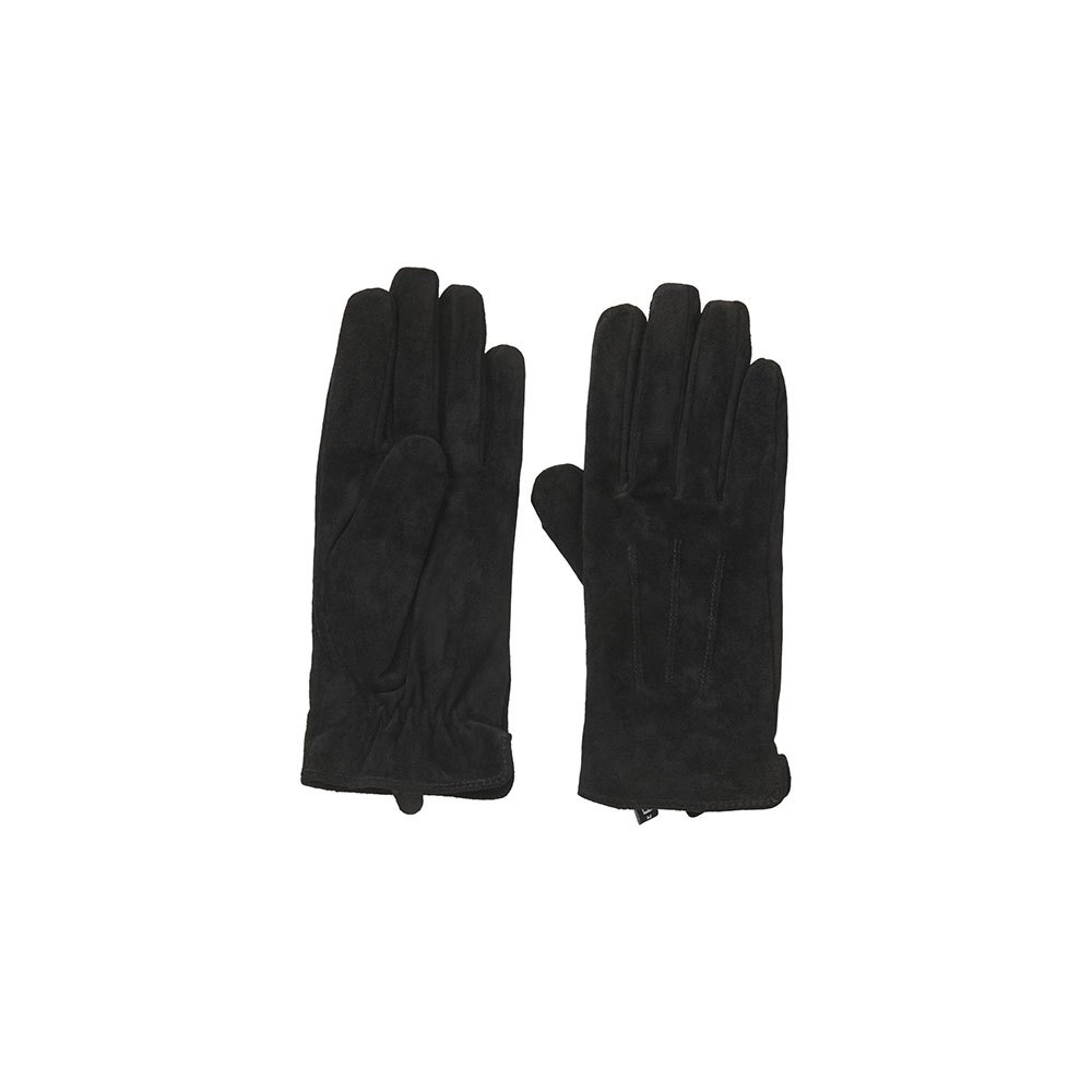 Gloves Pieces Nellie Suede Gloves Black