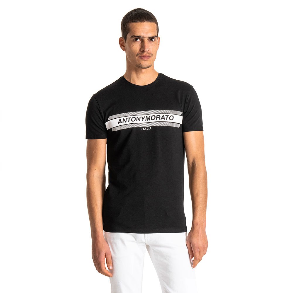 Antony Morato SlimFit In Soft StretchCotton With Logo Detail Short Sleeve TShirt 