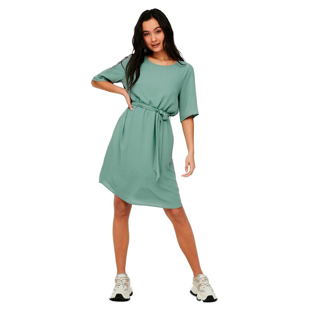 Dresses Jdy Amanda 2/4 Belt Short Dress Green