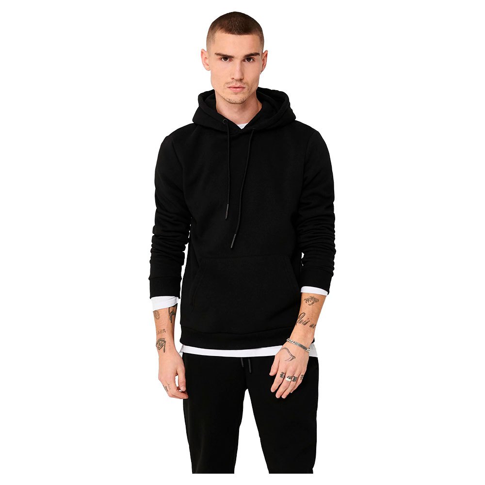 Men Only & Sons Ceres Life Hoodie Black