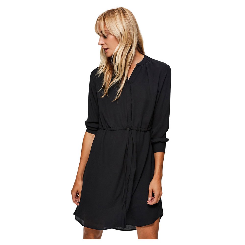 Clothing Selected Damina 7/8 Short Dress Black