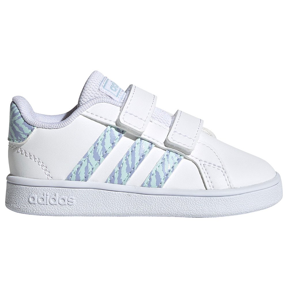 Shoes adidas Grand Court Velcro Trainers Infant White