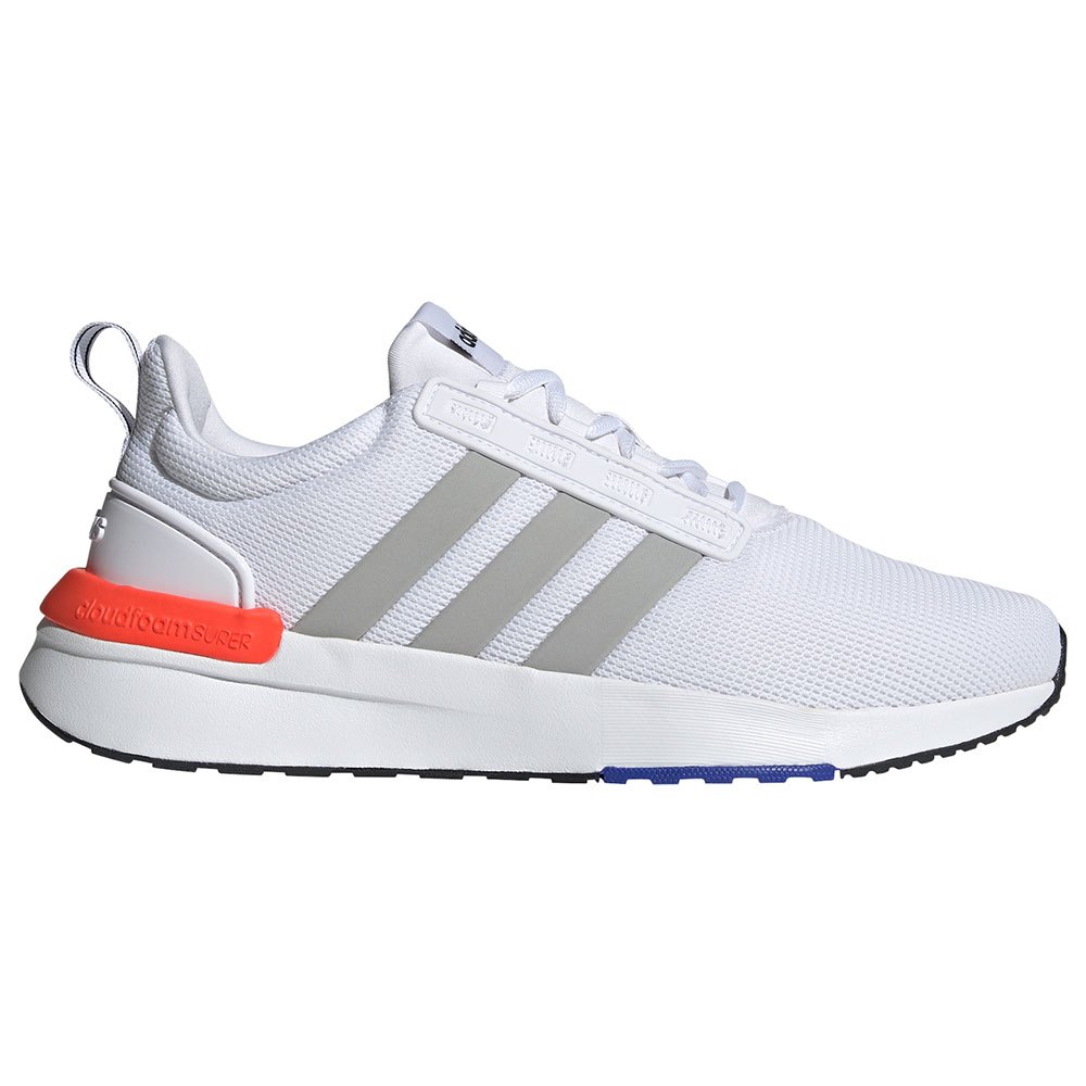 Homme adidas Baskets Racer TR21 Ftwr White / Grey Two / Solar Red