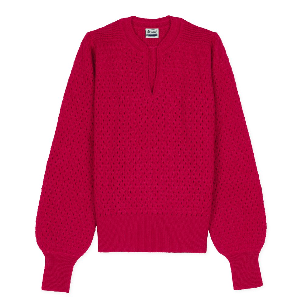 Women Oxbow N2 Pulim Sweater Red