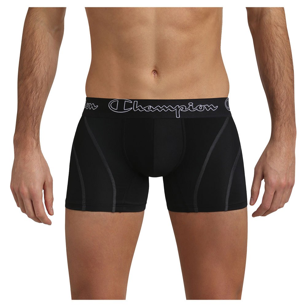 Clothing Champion Cool Air Boxers Black