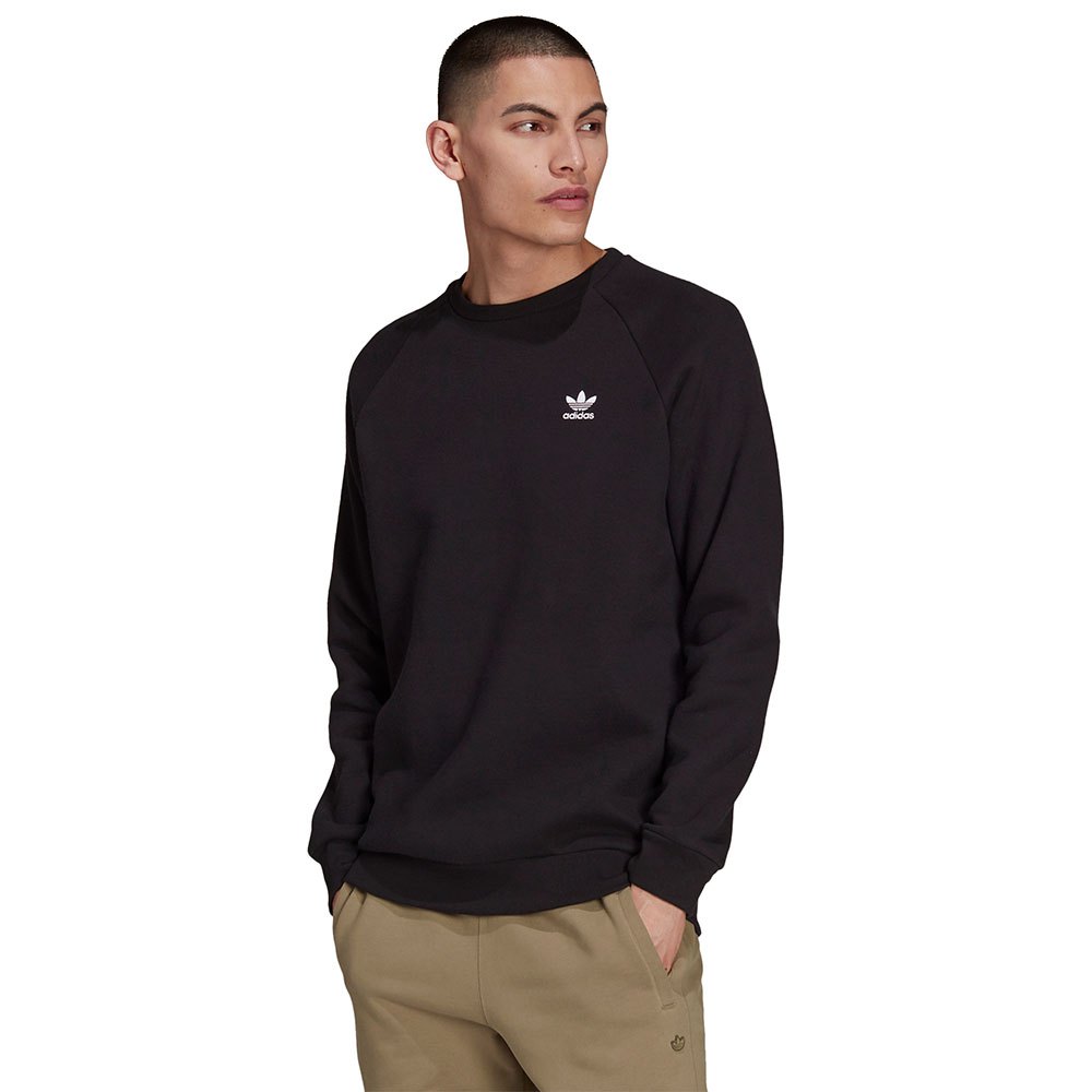 Sweatshirts And Hoodies adidas originals Essential Crew Sweatshirt Black