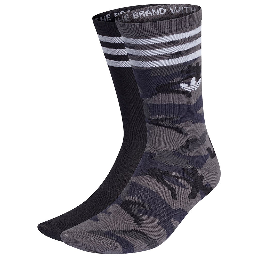 Socks adidas originals Camo Crew Socks Grey