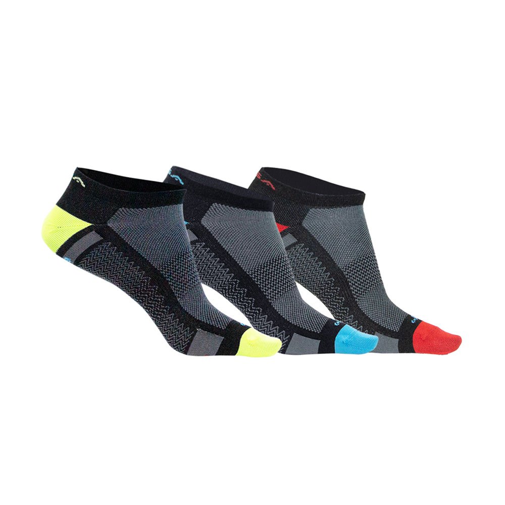 Men Gsa Hydro+ 620 Performance Low Cut Socks 3 Pairs Multicolor
