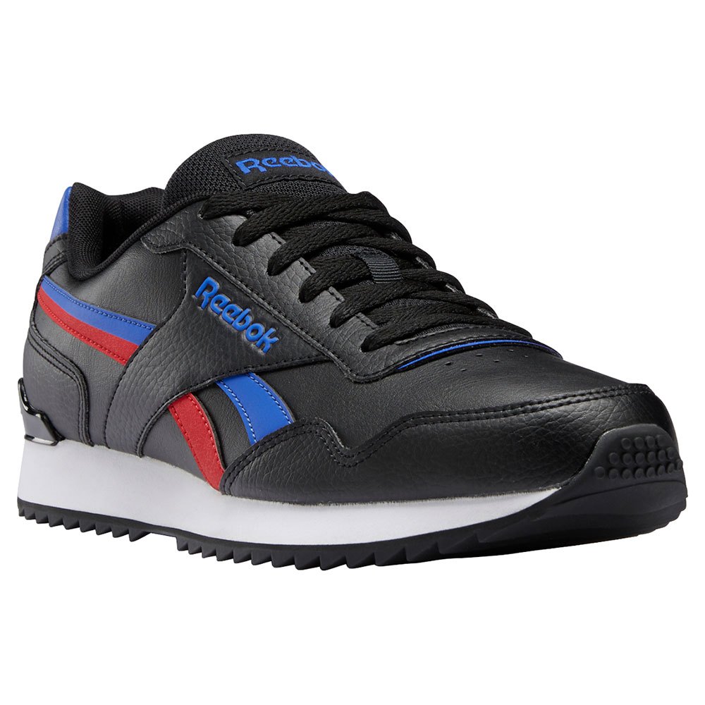 Chaussures Reebok Baskets Royal Glide Ripple Clip Core Black / Bright Cobalt / Vector Red